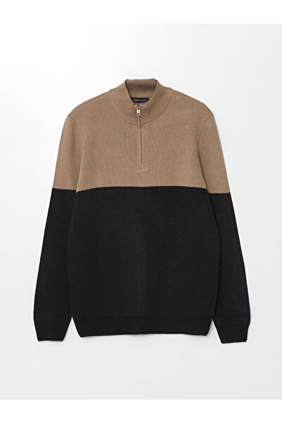 LC Waikiki Men's Stand Collar Long Sleeve Sweater - W4Eo65Z8