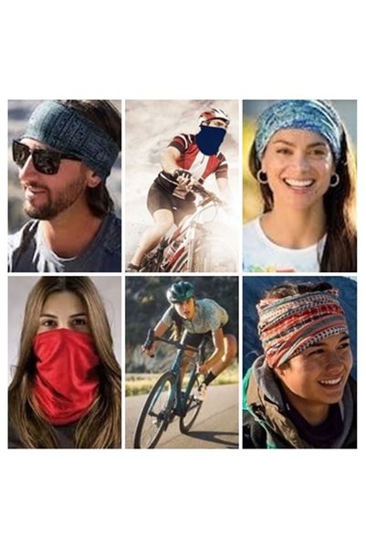 Narr Unisex Turuncu Tundra Çok Fonksiyonlu Bandana