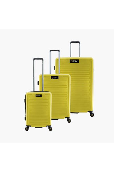 NATIONAL GEOGRAPHIC Cruise Suitcase Set 3 pc, Yellow