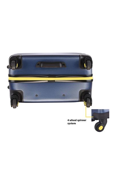 NATIONAL GEOGRAPHIC Arete ABS Hard Case Luggage Trolley Carry-On Small Cabin Navy