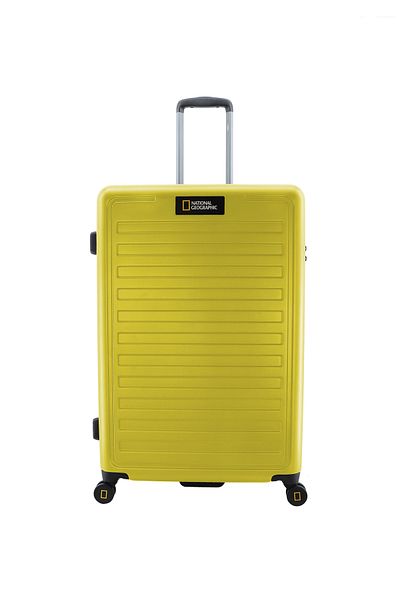 NATIONAL GEOGRAPHIC Cruise Luggage Trolley Large Check-In Yellow