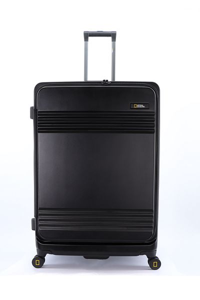 NATIONAL GEOGRAPHIC Lodge Check-In Large Luggage Suitcase Black