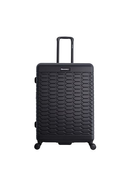 Discovery Reptile ABS Large, TSA Lock, Expandable, 4 Double Wheels, 28 Inch Black