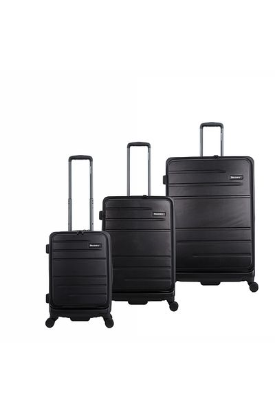 Discovery Patrol Set, TSA Lock, Expandable, 4 Double Wheels, 3pcs (20+24+28 Inch)  Anthracite Black