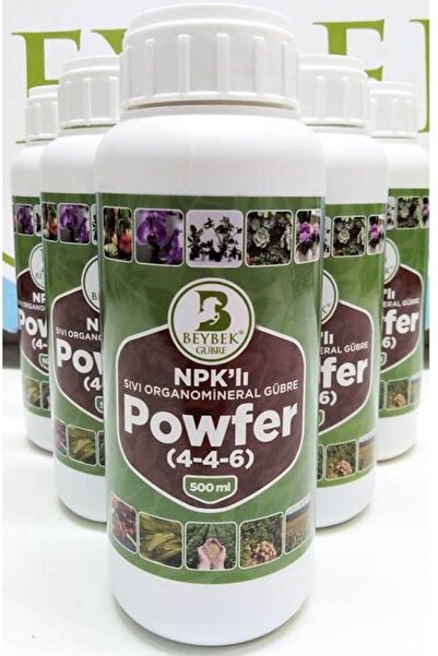 Beybek Gübre Beybek Powfer Sıvı Organomineral Bitki Besini Gübre 500 Ml Beybek