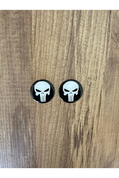 Phoenix KURU KAFA DAMLA STİCKER 2 ADET 3.5 CM MOTORSİKLET TELEFON ARKASI KASK...