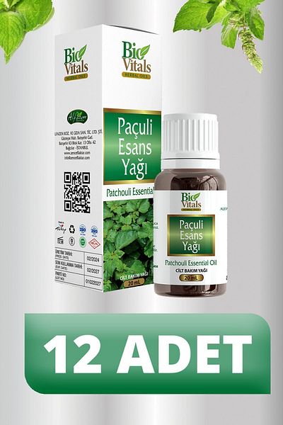 Bio Vitals Patchouli Essence Oil - 12 PCS-Box 20 ml