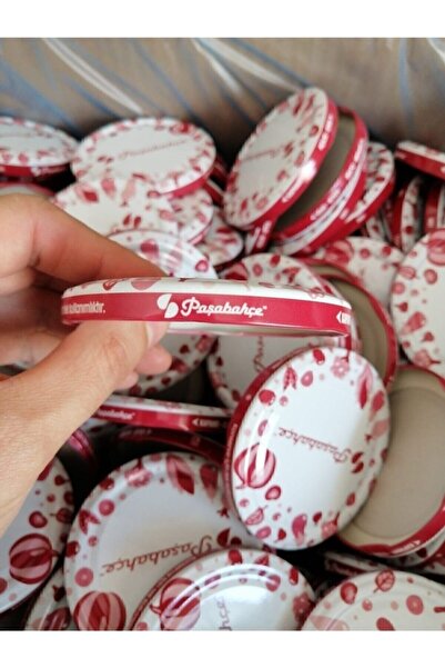 Paşabahçe 100 Canned Patterned Jar Lids