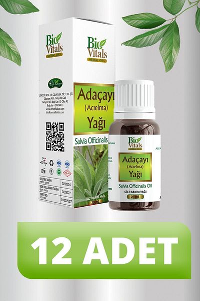 Bio Vitals 20 ml Sage Oil - 12 PCS-Box