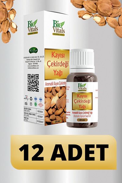 Bio Vitals 20 ml Apricot Kernel Oil - 12 PCS-Box