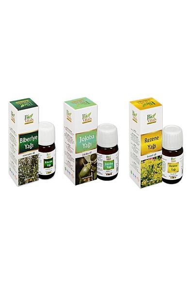 Bio Vitals Jojoba Rosemary - Aromatic Massage and Care Oil Set