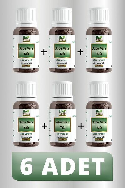 Bio Vitals Aloe Vera Oil - 20 ml, 6 PIECES