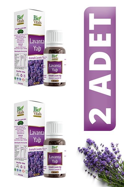 Bio Vitals Lavender Oil - 20 ml, 2 Pieces