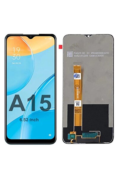 OPPO A15 Lcd+Dokunmatik Siyah