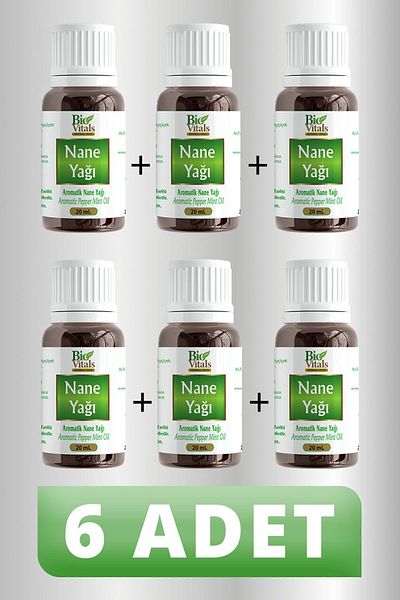 Bio Vitals 20 ml Peppermint Oil - 6 PCS