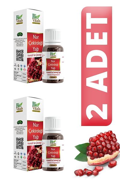 Bio Vitals 20 ml Pomegranate Seed Oil - 2 PCS
