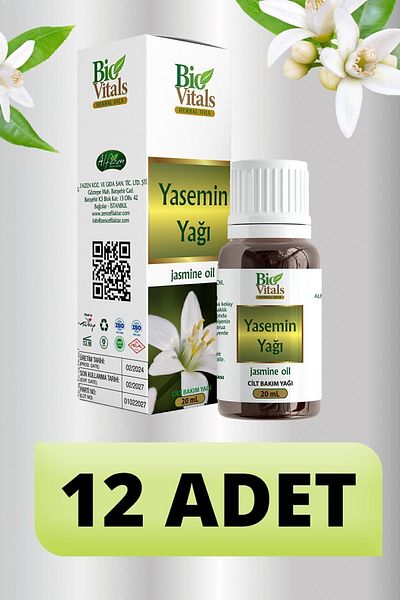 Bio Vitals 20 ml Jasmine Oil - 12 PCS-Box