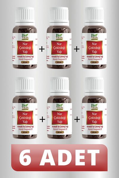 Bio Vitals 20 ml Pomegranate Seed Oil - 6 PCS