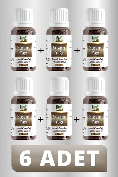 Bio Vitals 50 ml Sesame Oil - 6 PCS