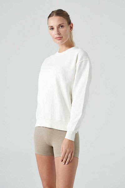 Jerf Lydney Women's Crew Neck Sweatshirt Cream
