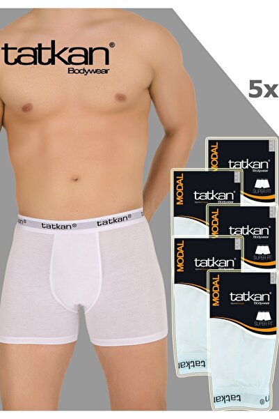 TATKAN BODYWEAR Tatkan 5'li Erkek Penye Modal Boxershort