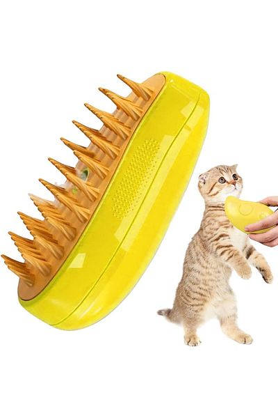 Pet Brush Steam Comb