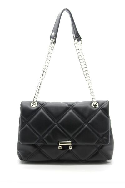 Gülistan Çanta Жіноча стьобана вишита сумка з хрестиком Gumus Zencirli