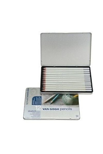 Talens Van Gogh Sketch Set Graphic Sketching Pencil Metal Set of 12