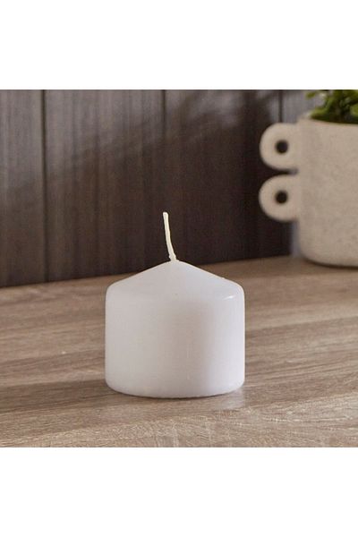 Home Box Luna Pillar Candle - 8x7.5 cm
