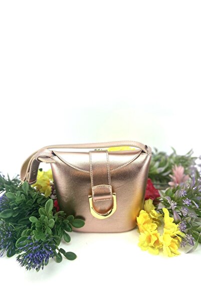 Seniorah Pink Flat Buckle Strap Women's Bag