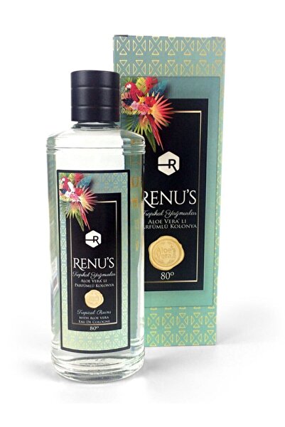 Renus Aloe Vera'lı Tropikal Yağmurlar Parfümlü Kolonya 250 Ml