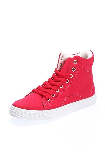 Flyingsteps حذاء Flying Steps Fuchsia كاجوال نسائي من Convers عالي الجودة من الكتان عالي الجودة
