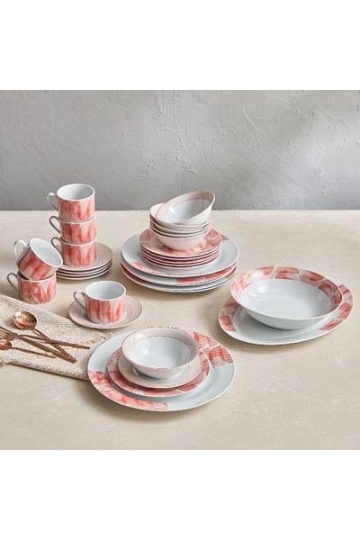 Home Box Semi 32-Piece Dinner Set