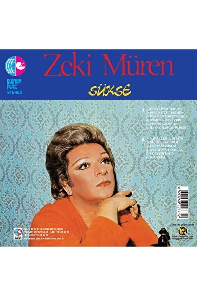 Genel Markalar Zeki Müren- Sükse (plak)