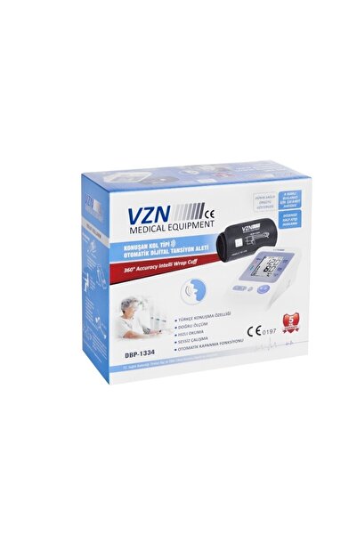 VZN Tam Otomatik Türkçe Konuşan Tam Otomatik Dijital Tansiyon Aleti ''yeni Wr...