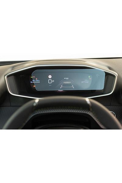 Engo Peugeot 2008 Gt Compatible 10 Inch 3D Dashboard Screen Protector Nano Glossy