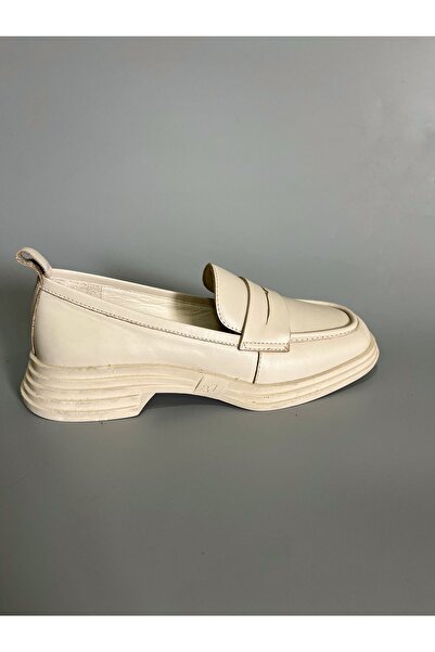 Butik Noble Shoes Hakiki Deri Kadın Loafer Ayakkabı