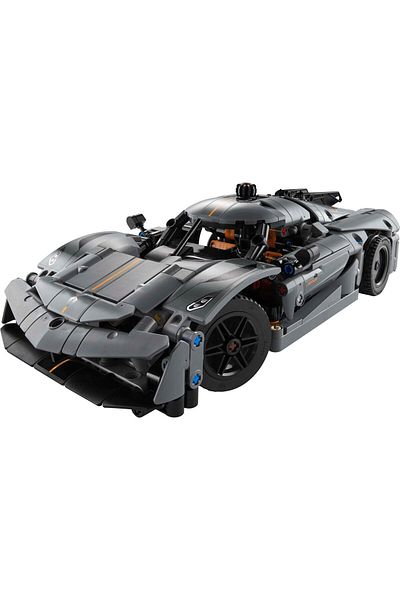LEGO Technic Koenigsegg Jesko Absolut - سيارة هيبر رمادية 42173