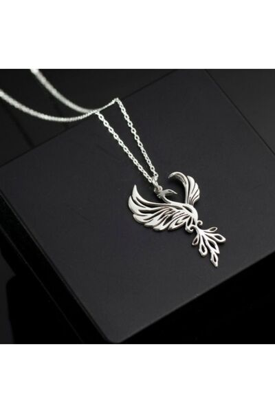 Silver Self Gümüş Anka kuşu kolyesi
