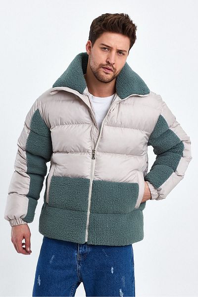 Weyeze Stand Collar Puffer Jacket Af-K50638Prm