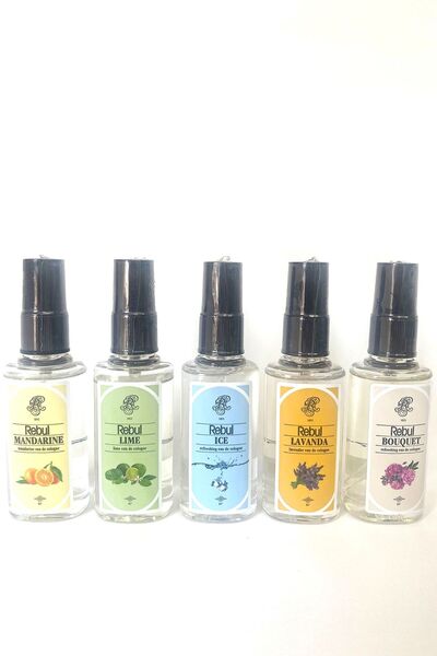 CİYU REBULLKOLONYA 5'li set lavanta-ıce-lıme-mandarıne-bouquet