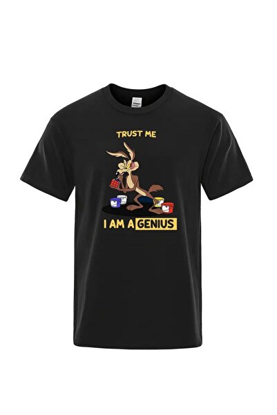 kemdos TRICOU CU IMPRIMEU UNISEX OVERSIZE ROAD RUNNER FILM DURI