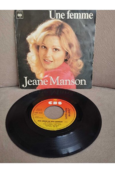 Jeane Manson - Une Femme - 1976 Fransa Basım