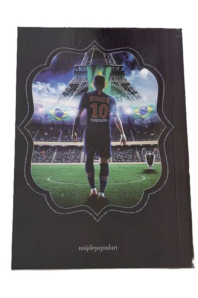 Müjde Yayınevi 13,5X9,5 cm Straight Line School Sports Movie - Ronaldo Football Player Small Notepad 32 Sheets