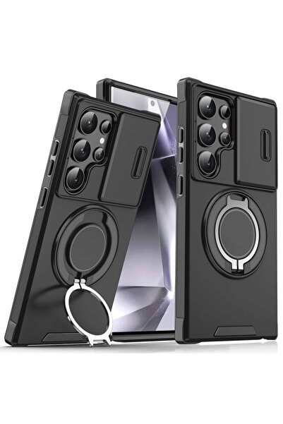 Deppo Trend حافظة متوافقة مع هاتف سامسونج جالاكسي S24 الترا مع حماية للكاميرا...