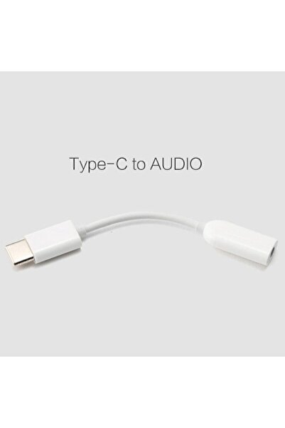 AlpCollection Xiaomi Uyumlu Type-c To Audio 3.5mm Jack Kulaklık Dönüştürücü Aparat