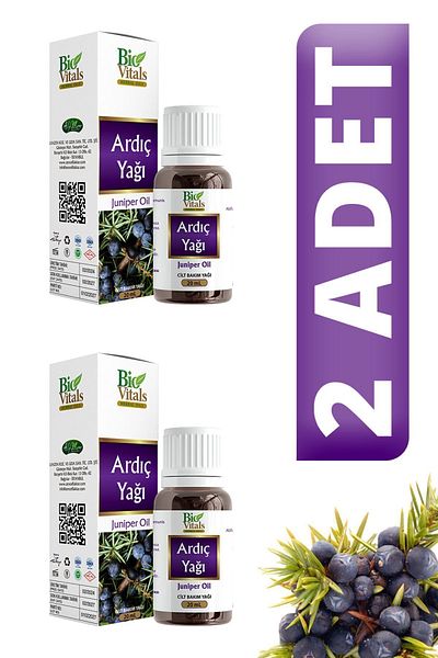 Bio Vitals 20 ml Juniper Oil - 2 PCS