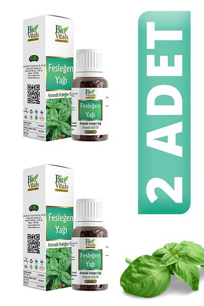 Bio Vitals 20 ml Basil Oil - 2 PCS