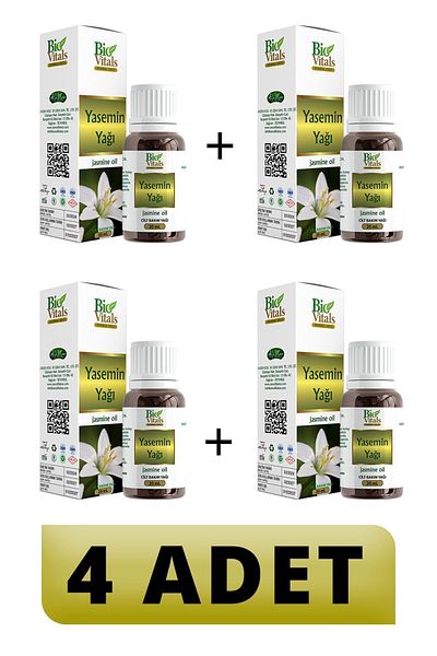 Bio Vitals 20 ml Jasmine Oil - 4 PCS