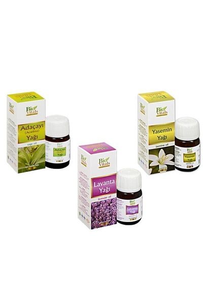 Bio Vitals Lavender and Jasmine Oil Fragrance - Sage Set of 3